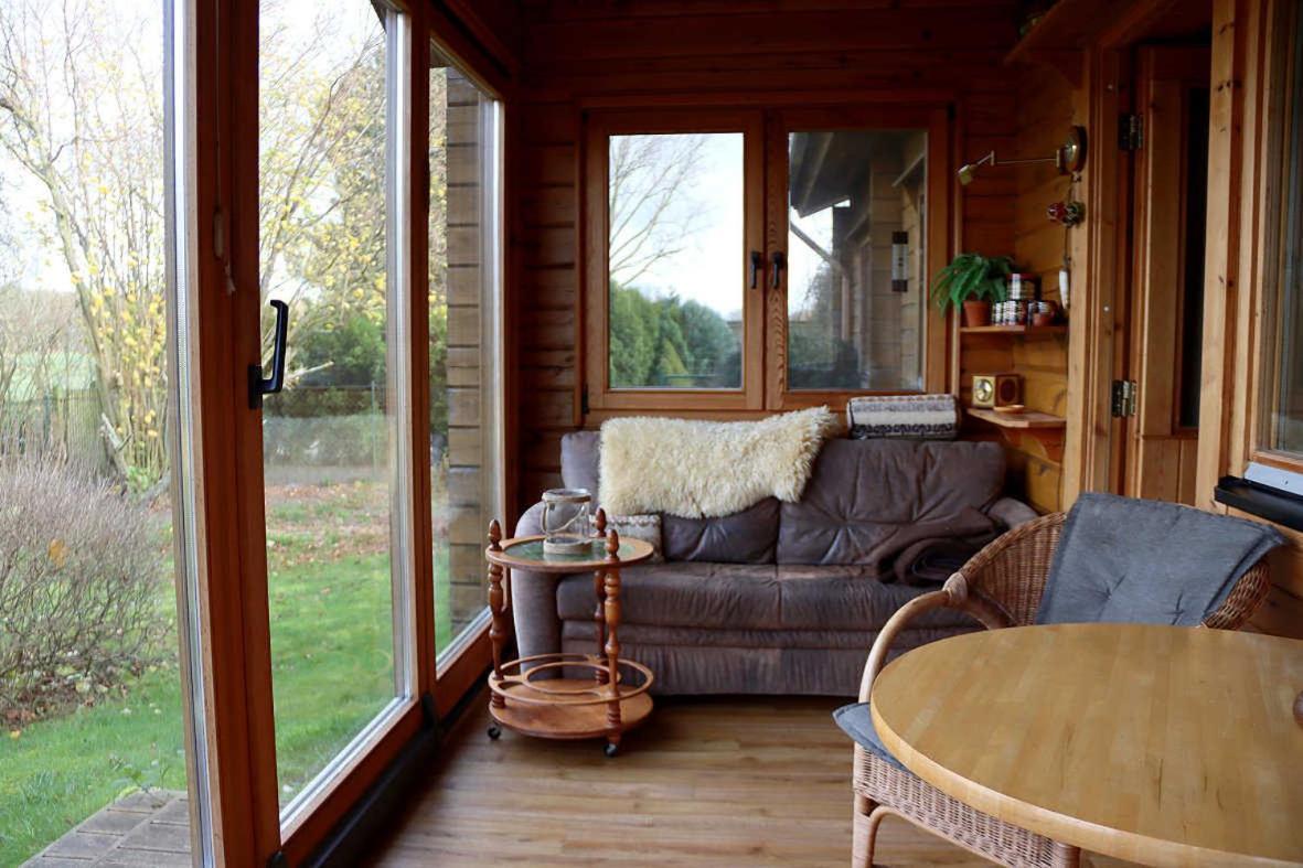 Ferienhaus an der Wiese Luhmannsdorf Exterior foto